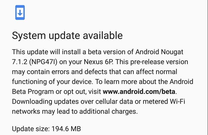 Android 7.1.2