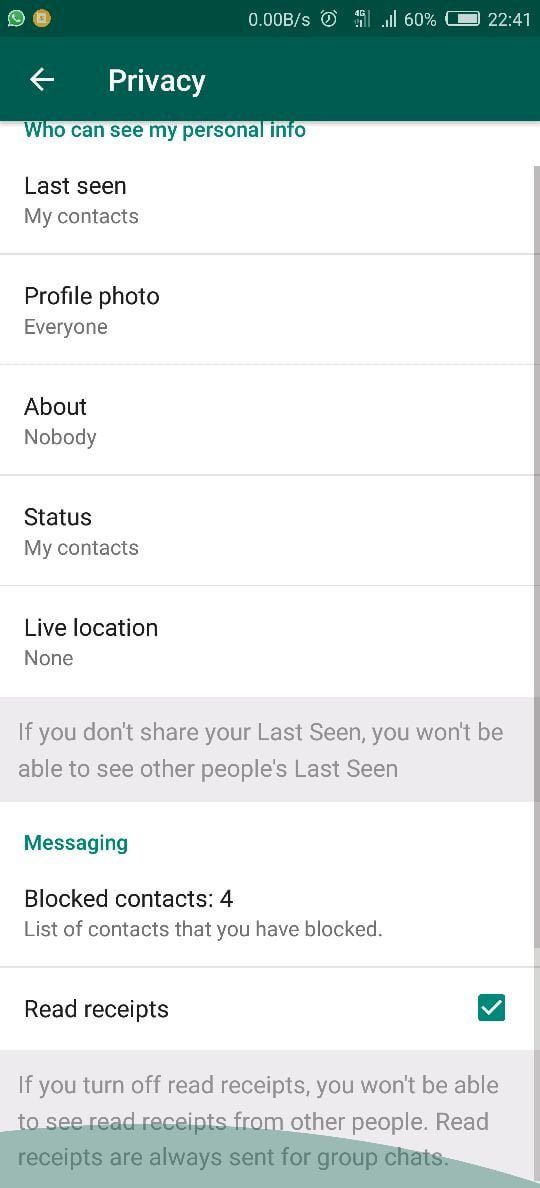 WhatsApp Features