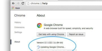Chrome update