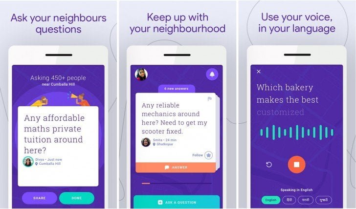 Neighbourly app