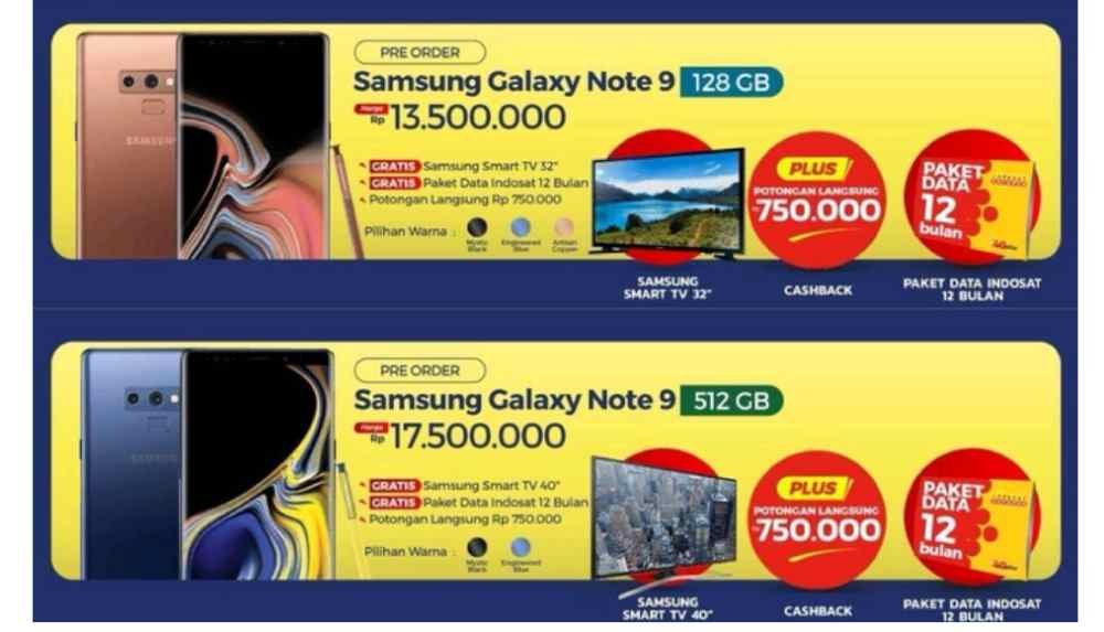 Note 9 Price