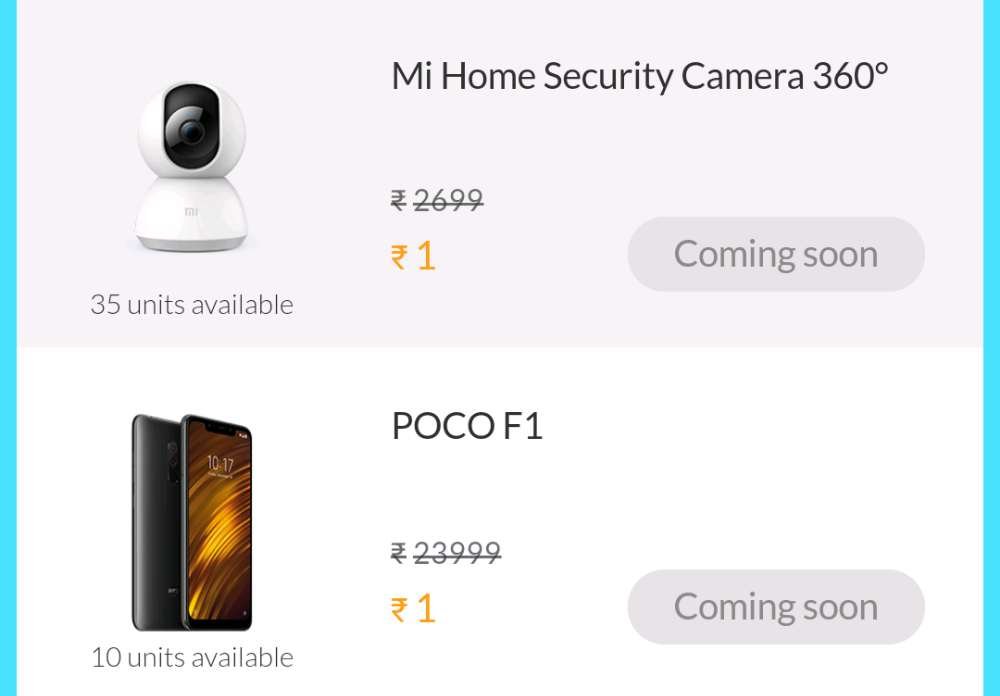 Xiaomi Flash Sale