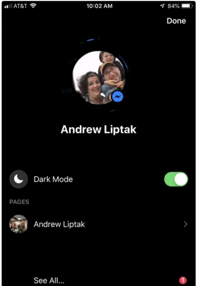 FB Dark Mode