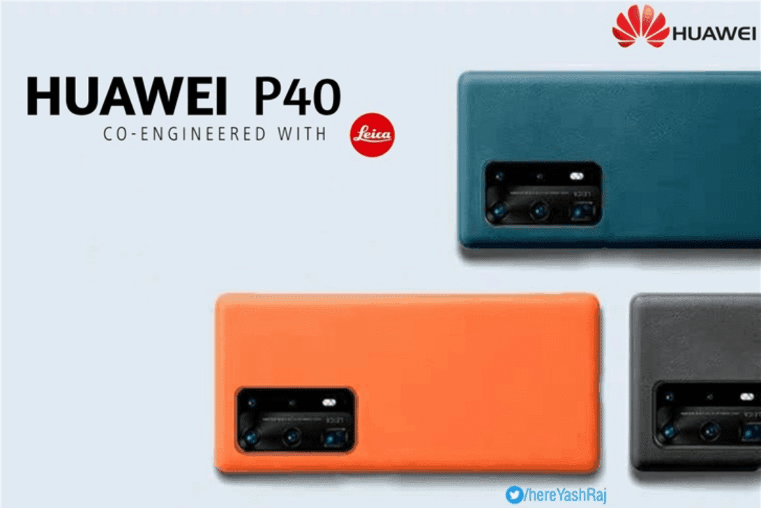 Huawei P40 / Pro new poster exposure - to have five colour options -