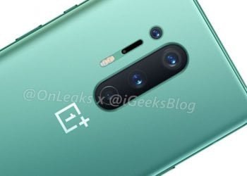 Leaked OnePlus 8 Pro press render provides first look at green variant - Gizmochina