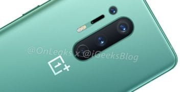 Leaked OnePlus 8 Pro press render provides first look at green variant - Gizmochina