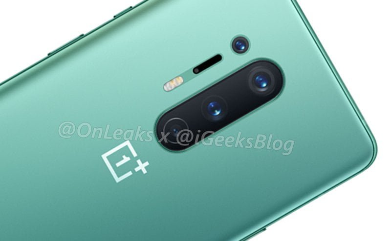 Leaked OnePlus 8 Pro press render provides first look at green variant - Gizmochina