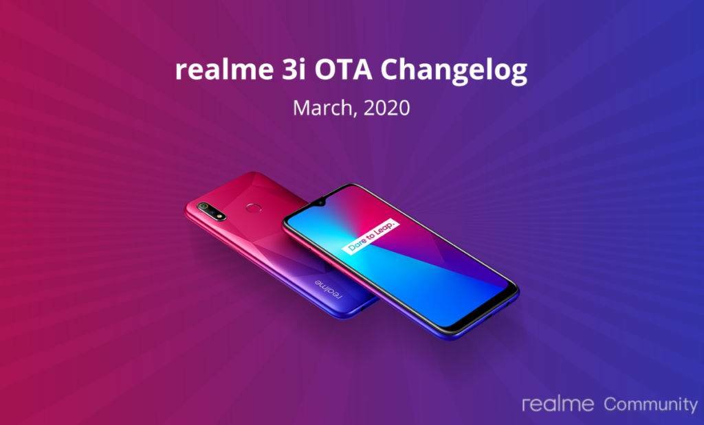 Realme 3i OTA