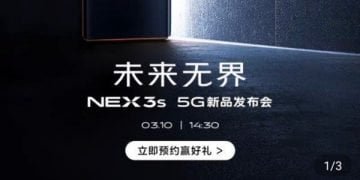 Vivo NEX 3S 5G smartphone to officially launch on March 10 - Gizmochina