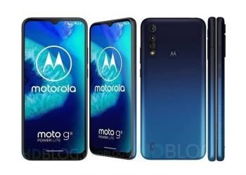 Moto G8 Power Lite new renders