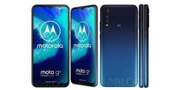 Moto G8 Power Lite new renders