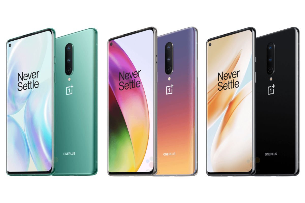 OnePlus 8 renders