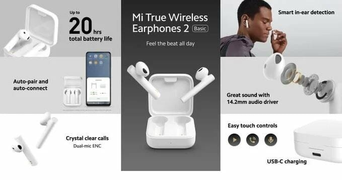 Mi True Wireless Earphones 2 Basic