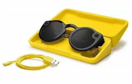 Snap spectacles