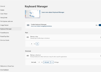 powertoys keyboard