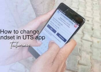 How to change handset in UTS app? 