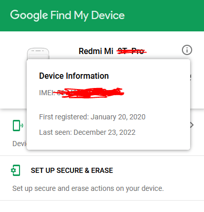 find phone activation date