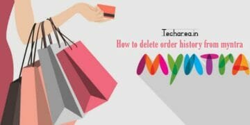 How to delete order history from Myntra in 2023