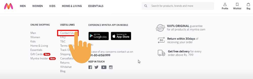 How to delete order history from Myntra
