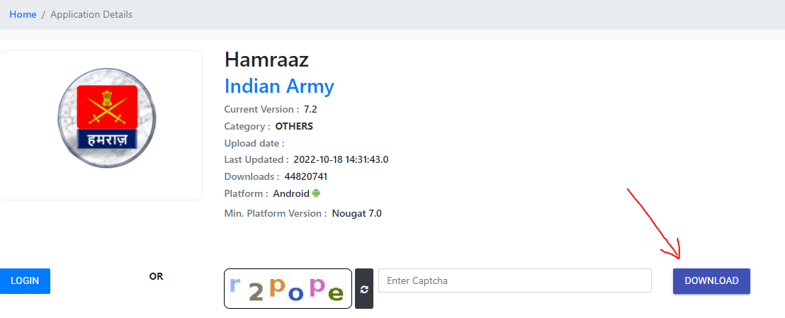 download hamraaz app