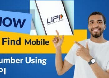How to find mobile number using UPI