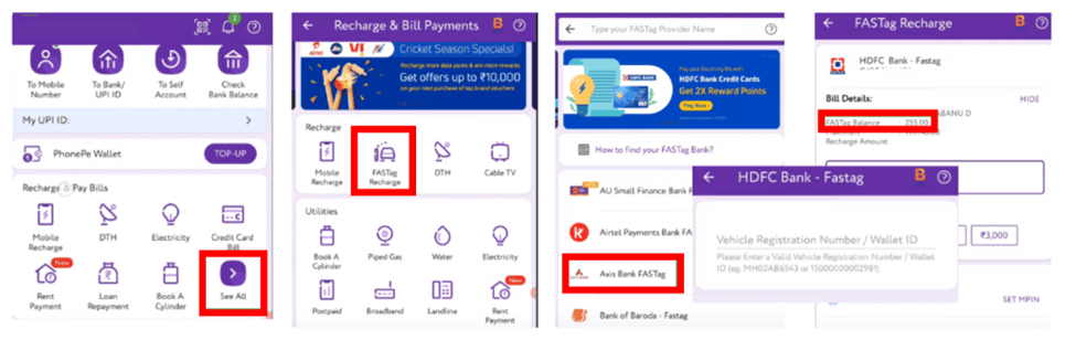 install fastag in phonepe