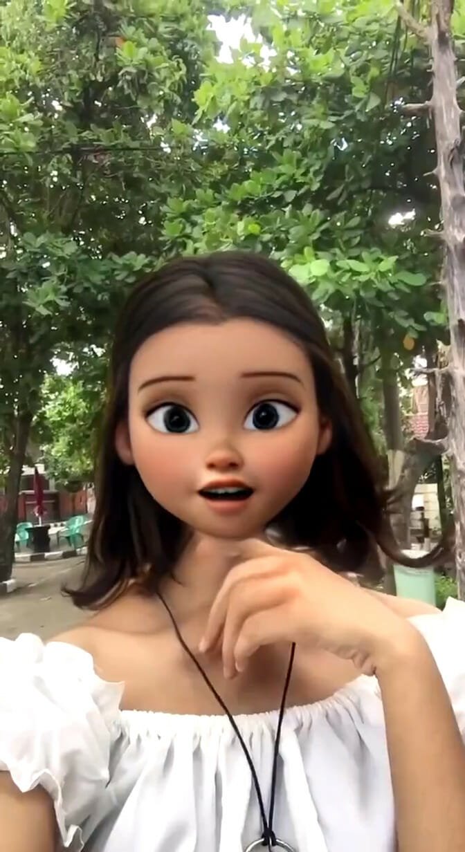 Snapchat Cartoon lens