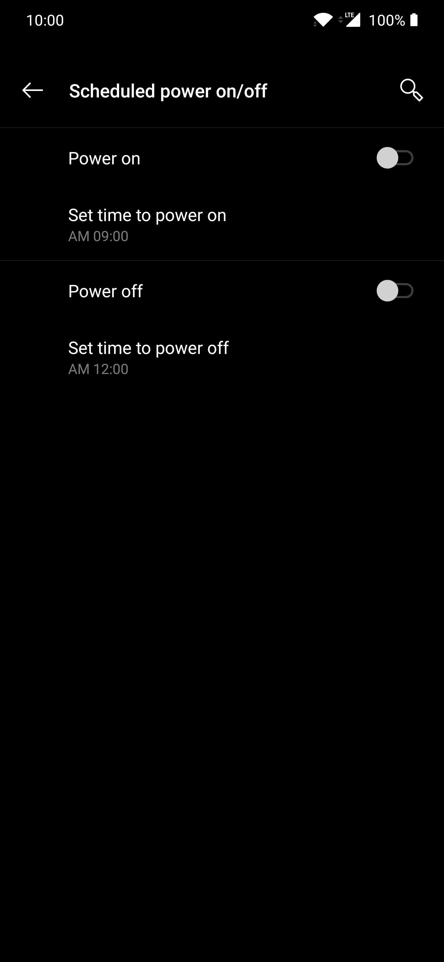 how to turn off oneplus phone 