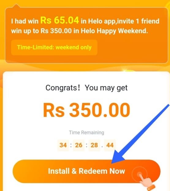 how to enter referral code in Helo App