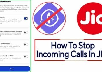 How To Stop Incoming Calls In JIO